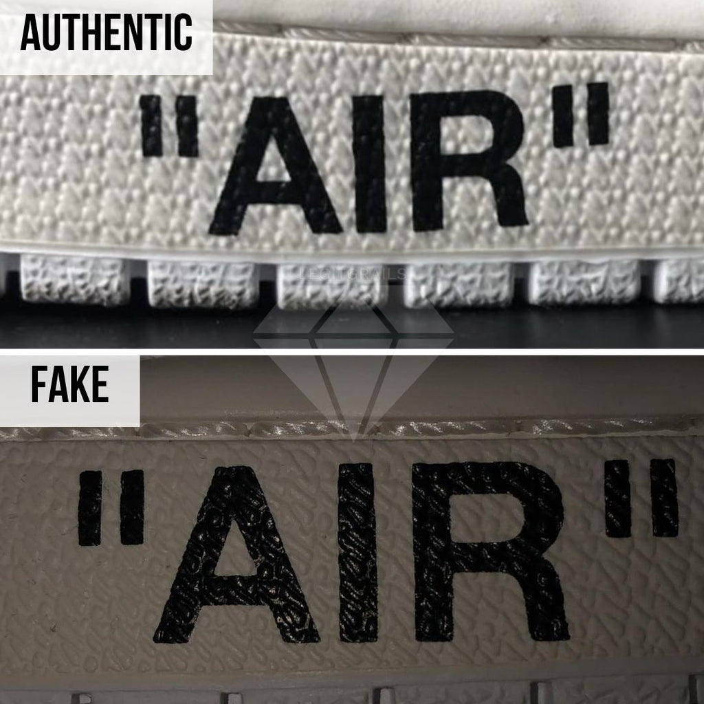How to Spot a Fake Off-White™ x Air Jordan 1 “UNC” - KLEKT Blog