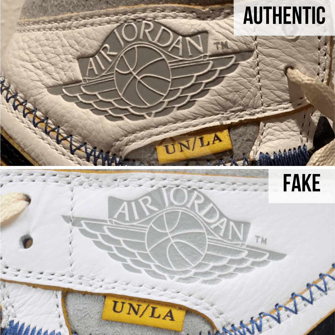 How To Spot Real Vs Fake Jordan 1 Union – LegitGrails