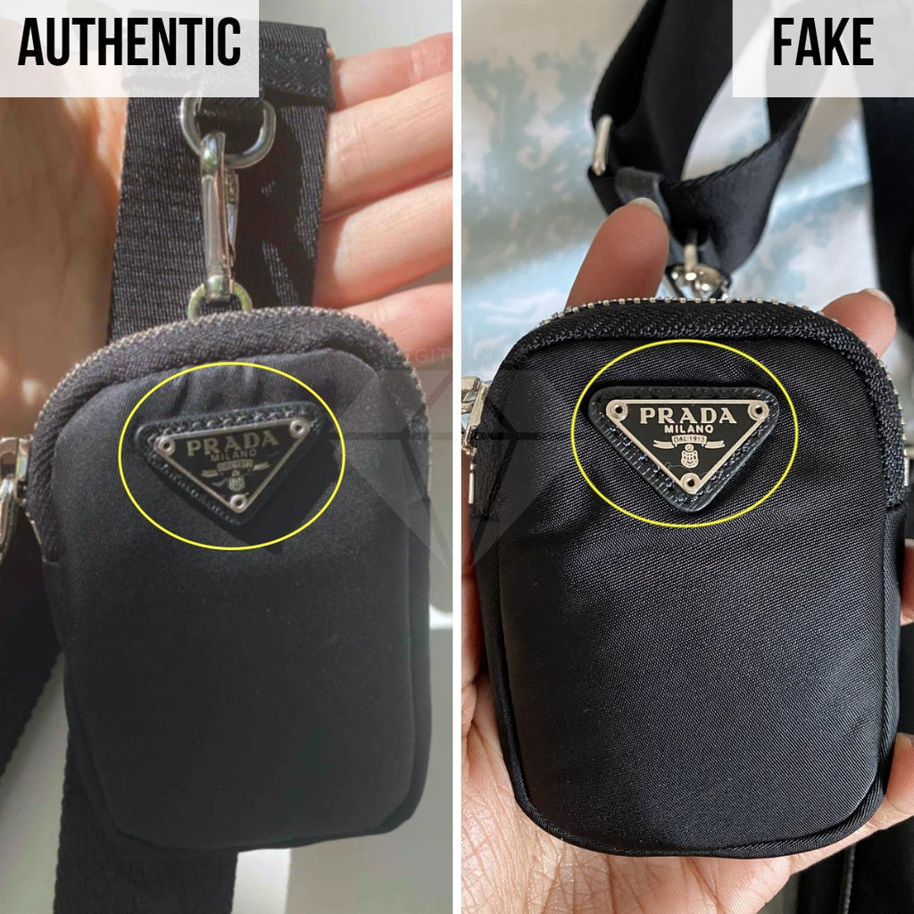 how to check authentic prada nylon bag