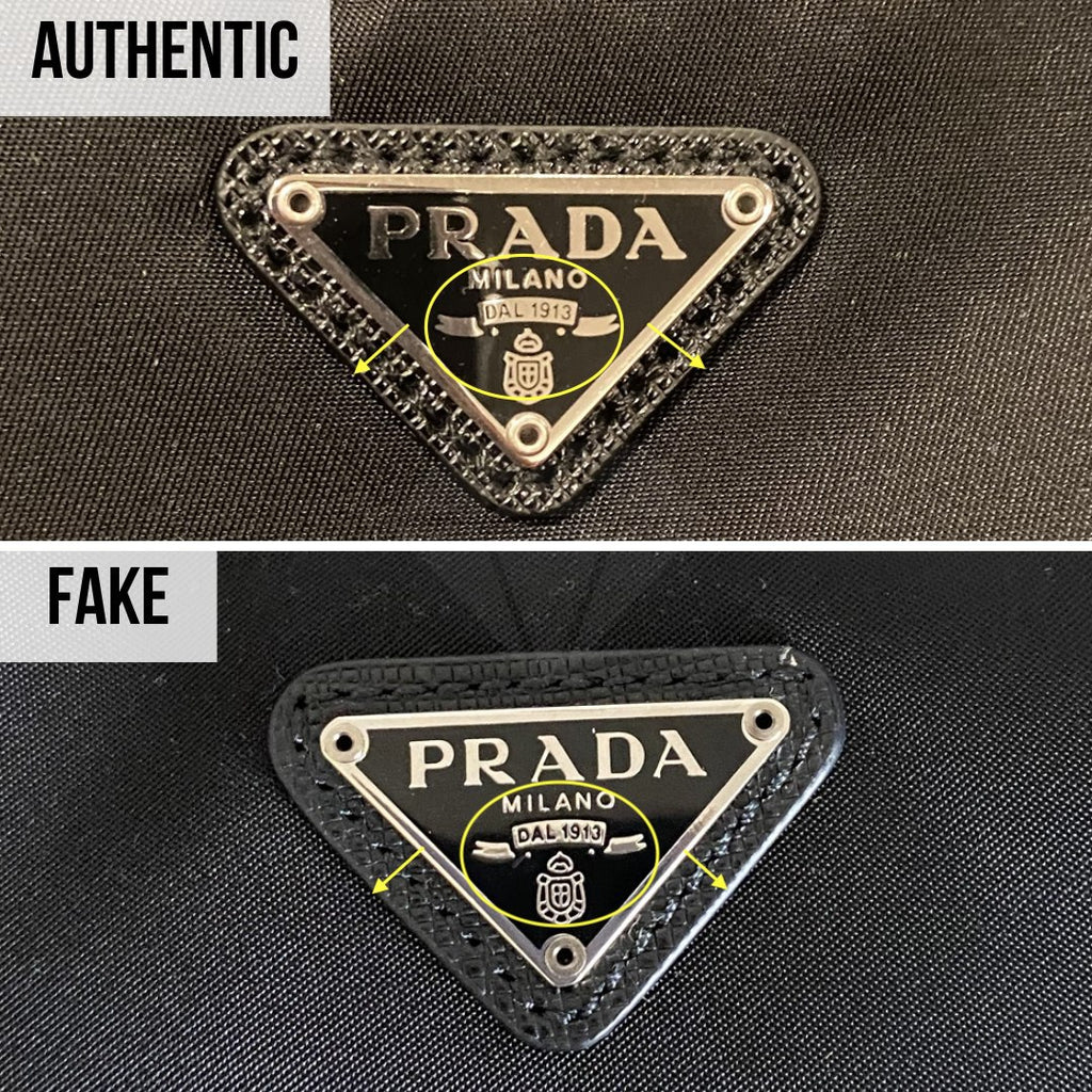 how to spot a fake prada bag