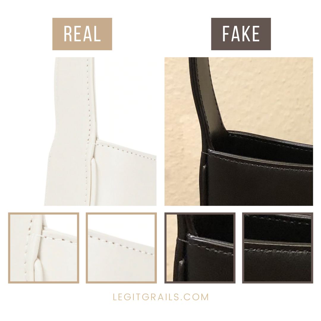 How to spot fake Saint Laurent hobo bag. Real vs fake YSL le 5 a 7