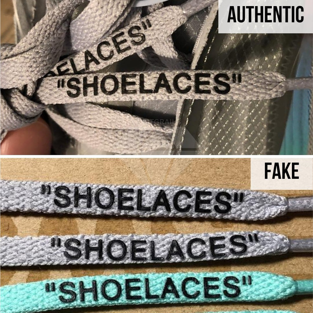 How to Spot Fake Air Max Off-White 97 Menta: The Shoelaces Method
