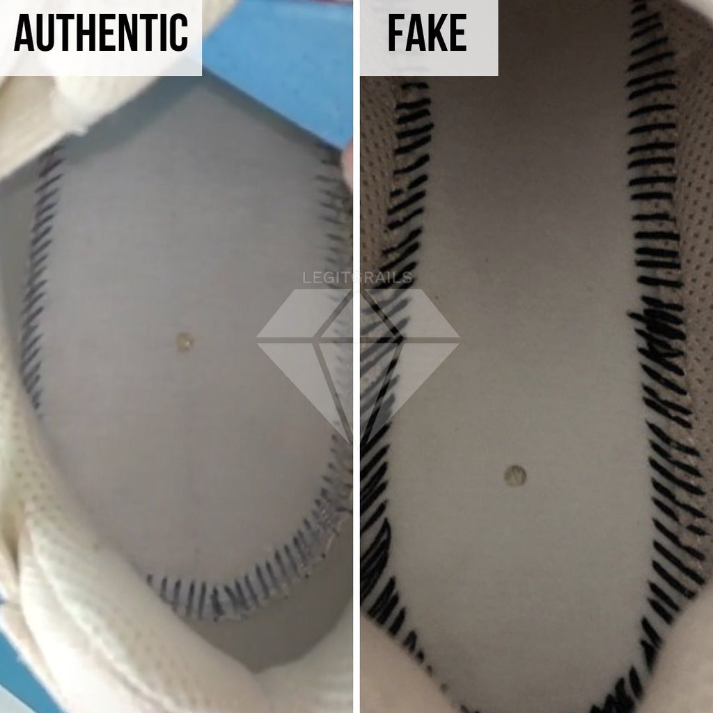 How To Spot Fake Nike Air Zoom Spiridon Cage 2 Stussy Fossil: The Footbed Method