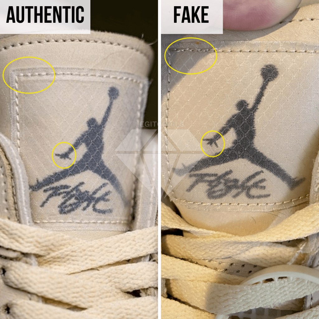 jordan 4 off white real vs fake