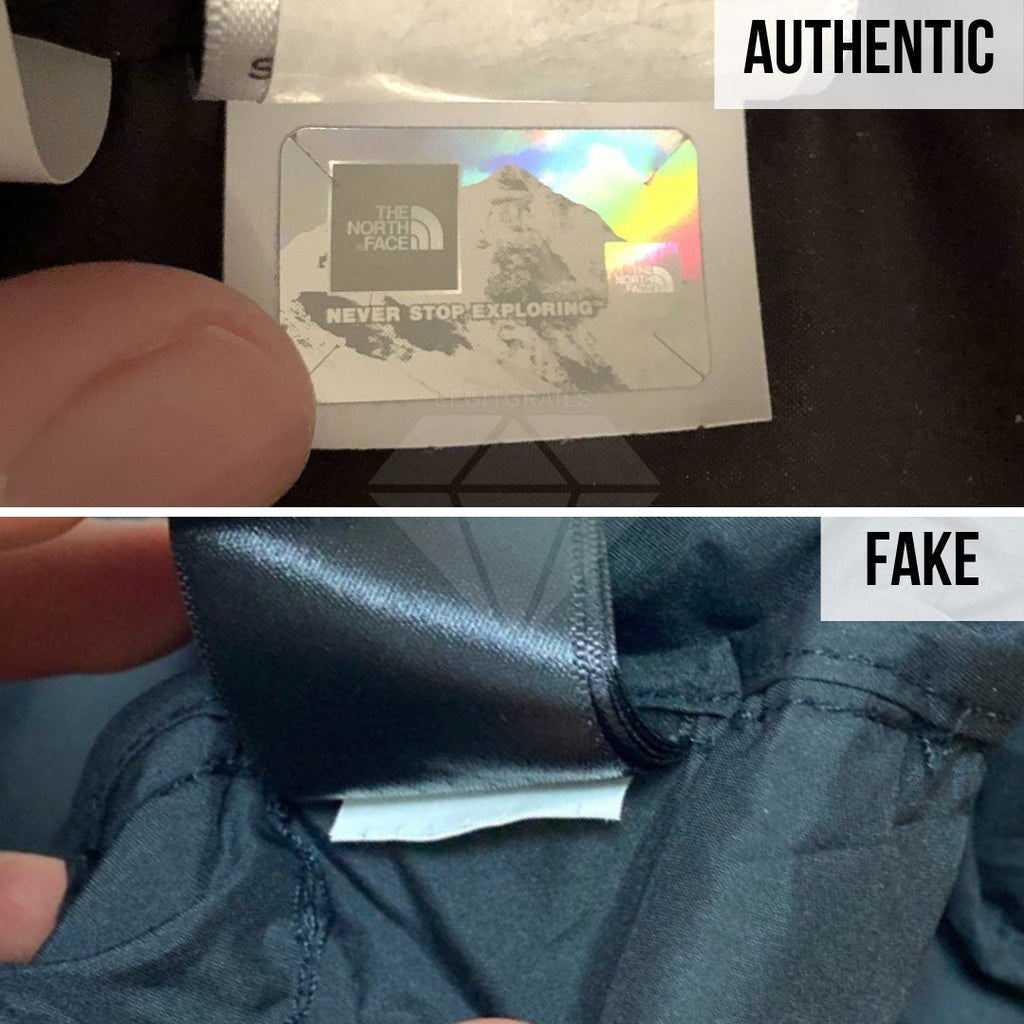 Supreme The North Face Mountain Baltoro Jacket Fake VS Real Guide: The Holographic Tag Method