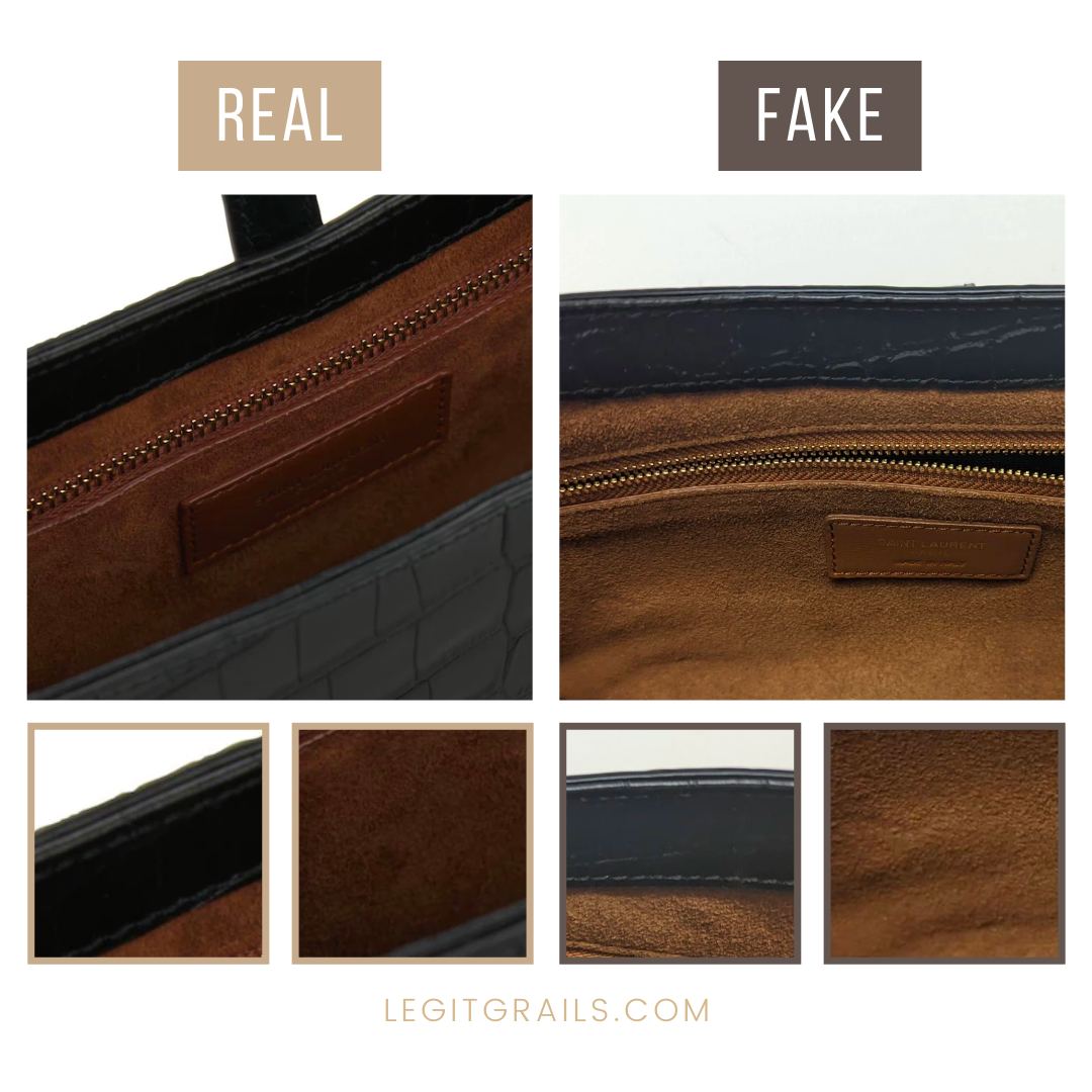 YSL Le 5 à 7 Bag Real vs Fake Guide 2023: How to Spot a Fake YSL Bag? -  Extrabux