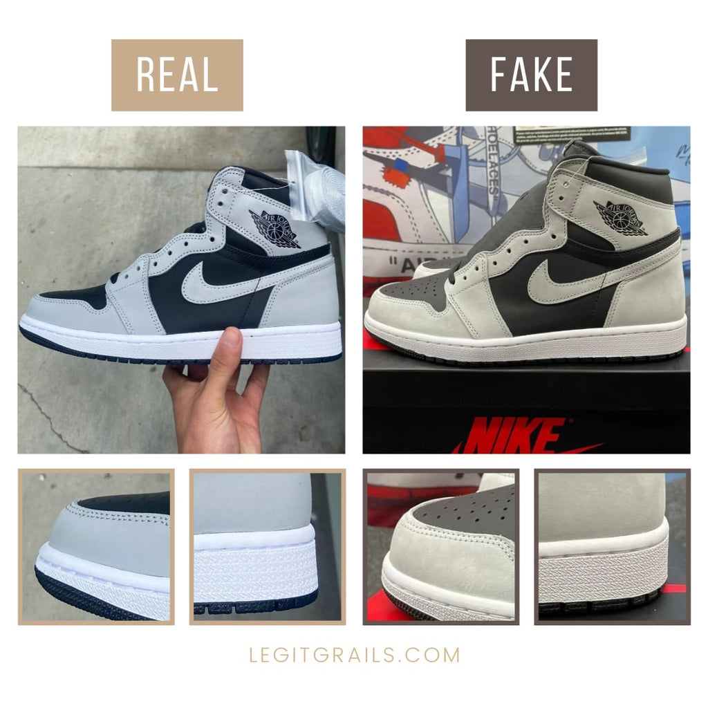 Air Jordan 1 Shadow 2.0 Sneakers Authentication: The Overall Look Method