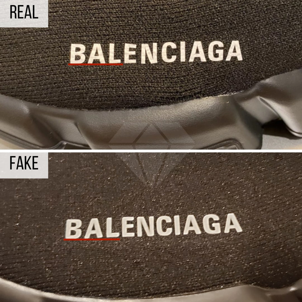 how to legit check balenciaga speed trainers