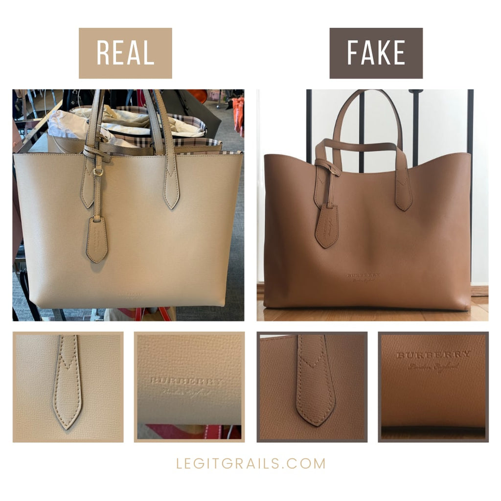 Burberry Lavenby Reversible Tote Authentication