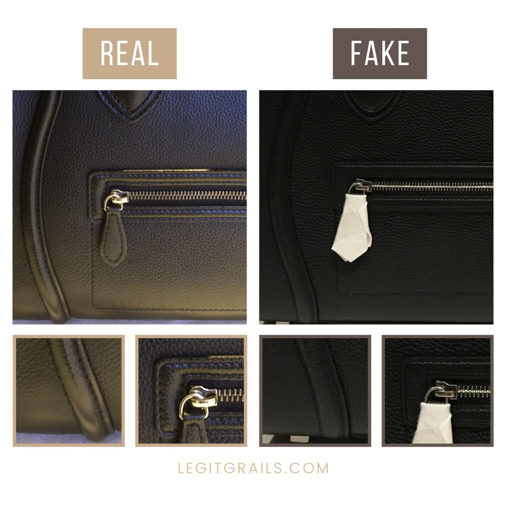 Celine Luggage Bag Real Vs Fake