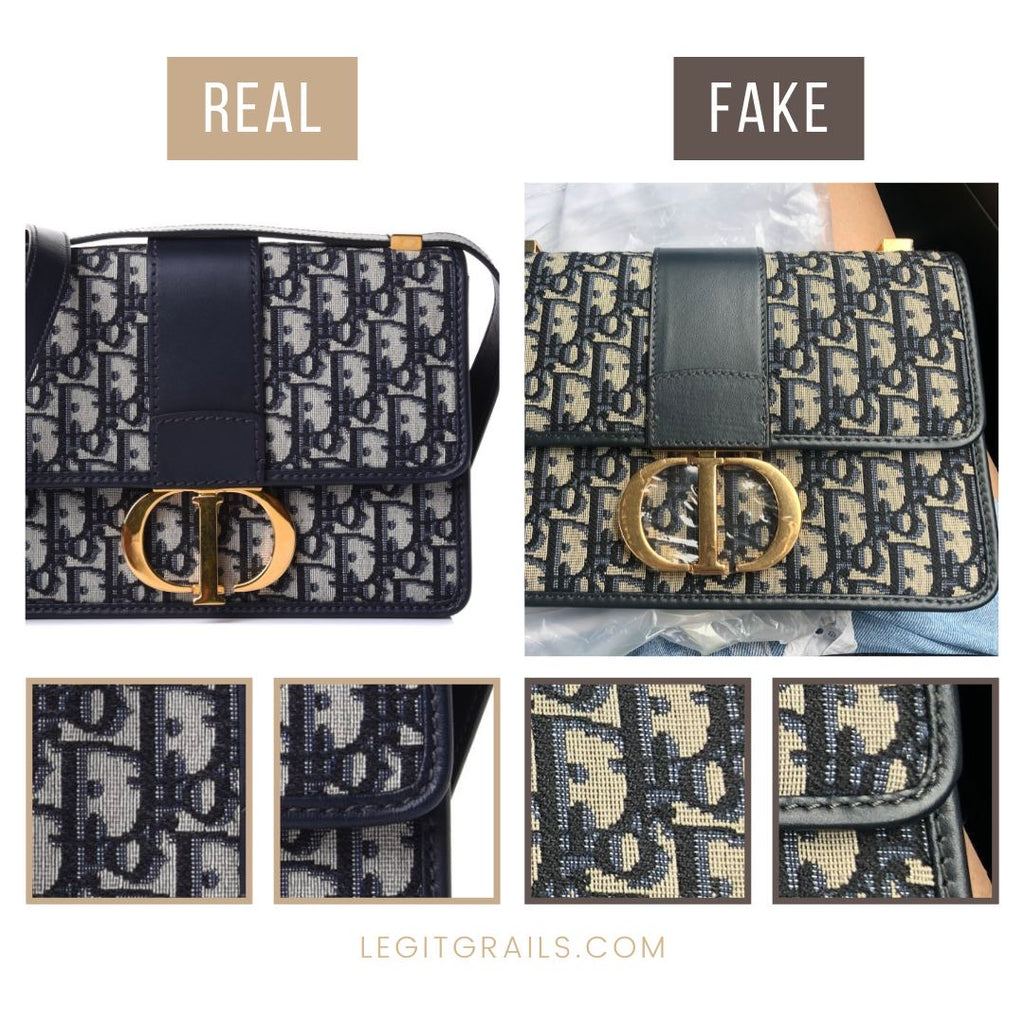 How To Spot Fake Vs Real Dior 30 Montaigne Bag – LegitGrails