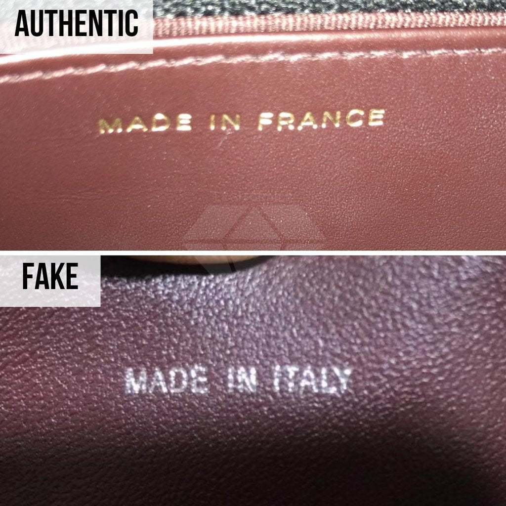 How To Spot Fake Vs Real Chanel Wallet – LegitGrails