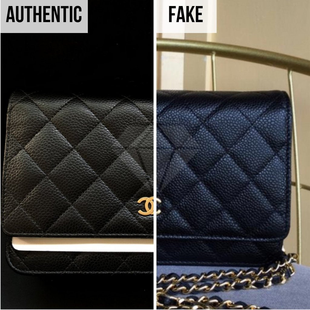 How To Spot A Fake Chanel Wallet-On-Chain Bag (2023)