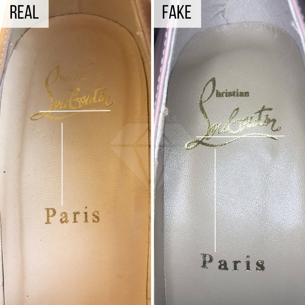 Christian Louboutin Pigalle Real VS Fake