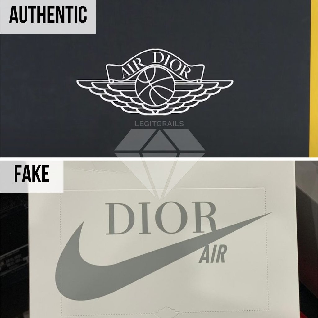 Dior Jordan 1 High authentication