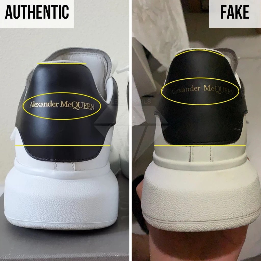 How to Spot Fake Alexander McQueen Oversized sneakers - Alexander McQu