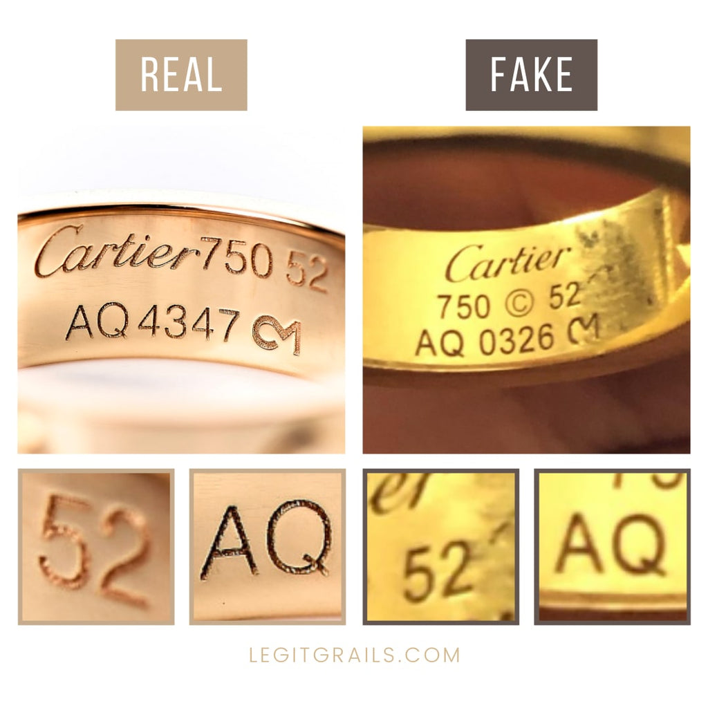 How To Spot Fake Vs Real Cartier Love Ring [2024 Update] – LegitGrails