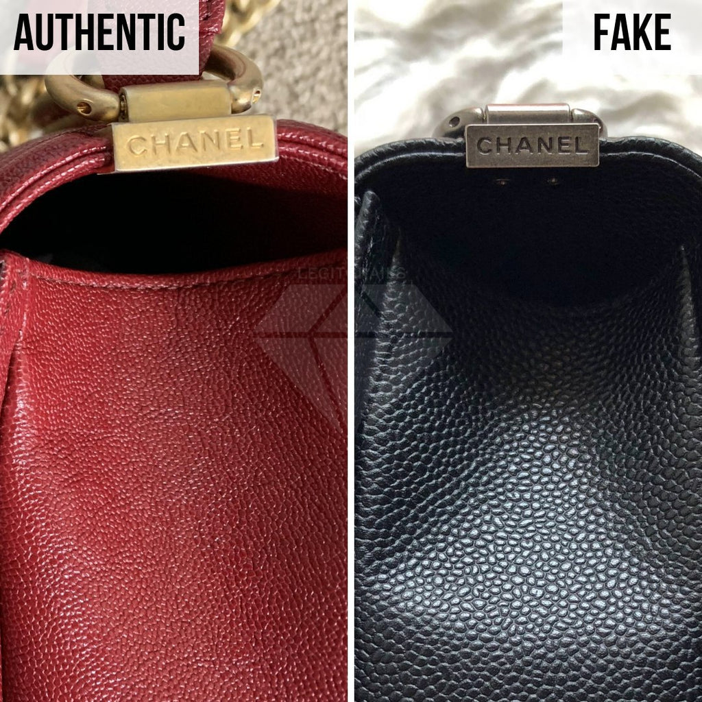 Chanel Boy Bag from 1stDibs real vs fake 