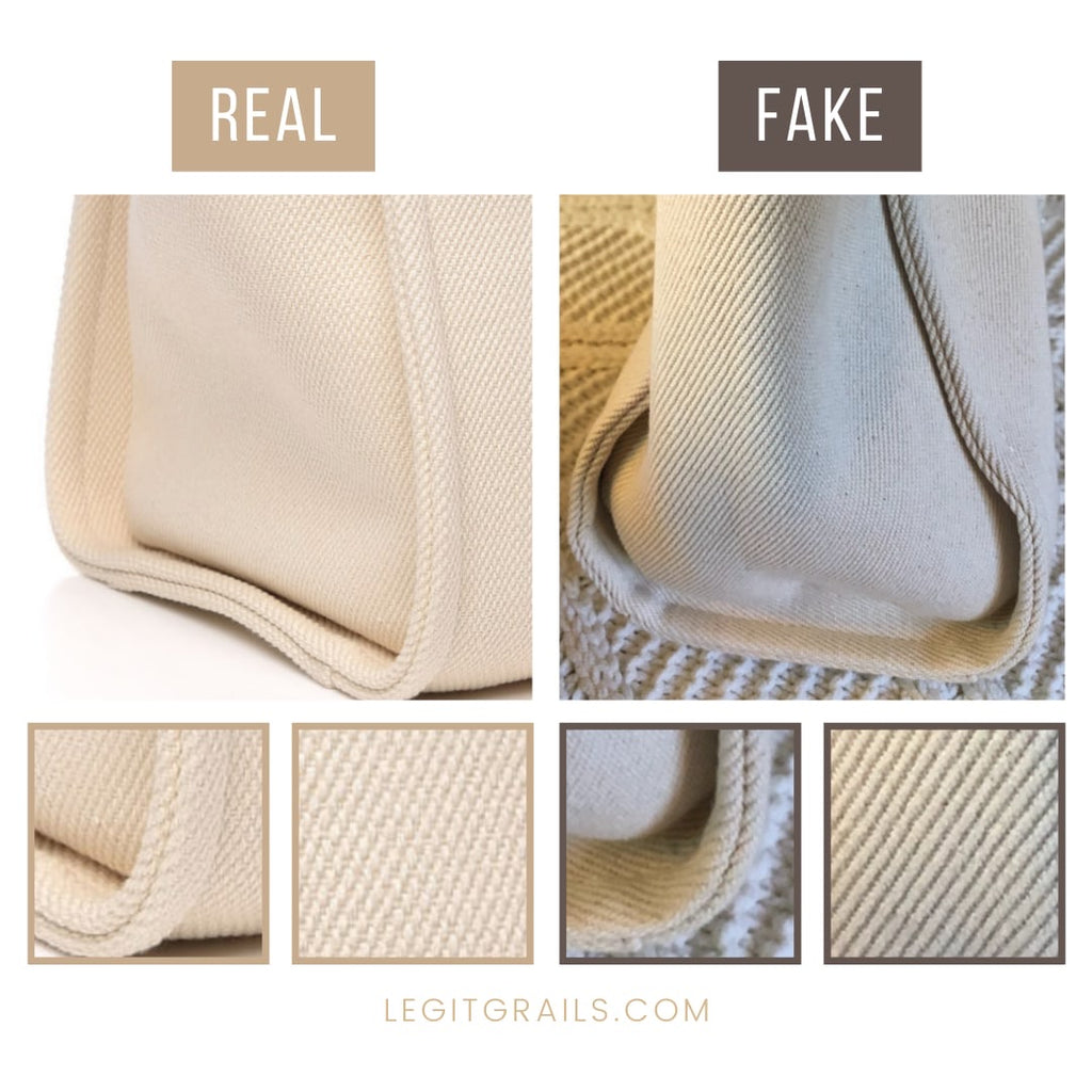 How To Spot Real Vs Fake Chanel Deauville Pearl Tote Bag – LegitGrails