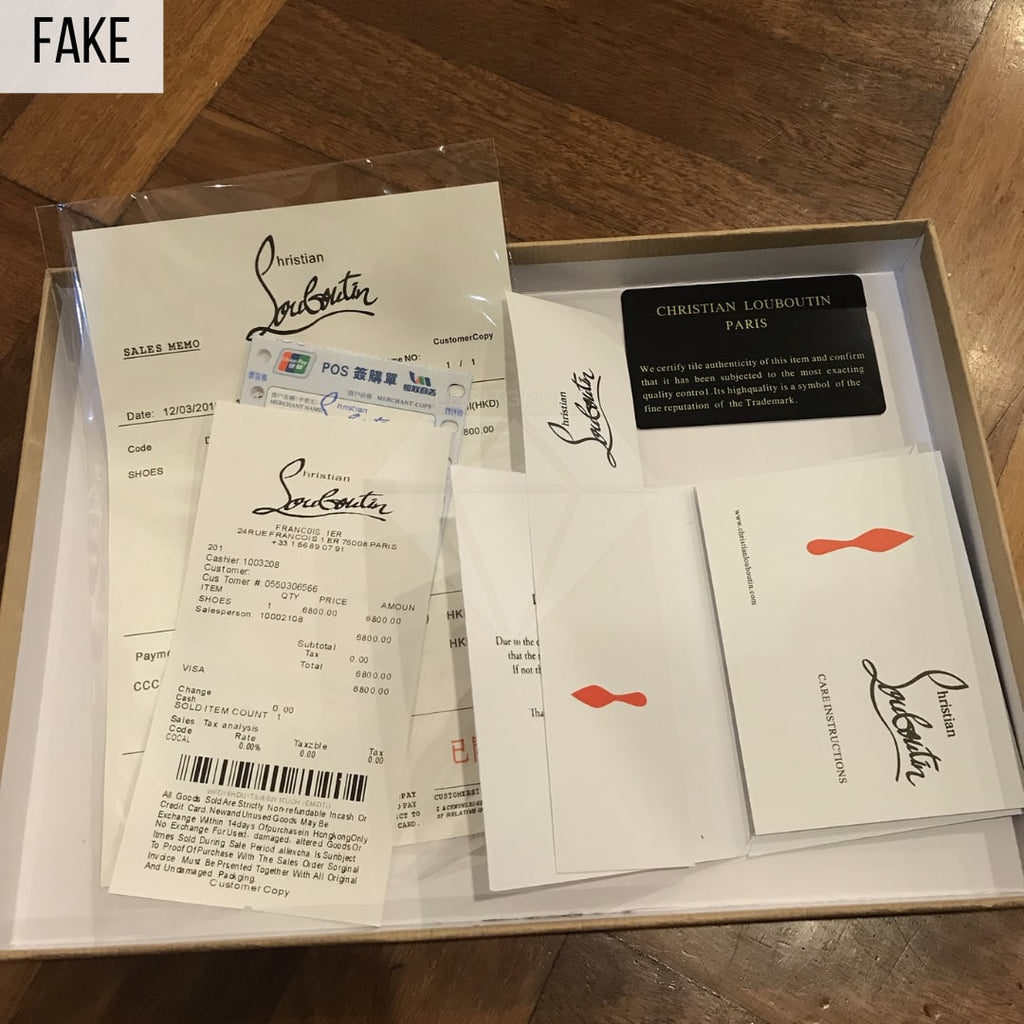 Fake Christian Louboutin Pigalle Shoes