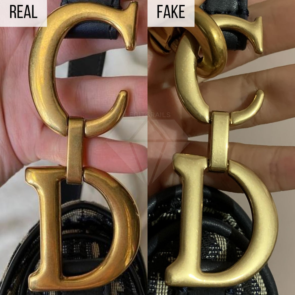 How To Spot Real Vs Fake Dior Saddle Bag – LegitGrails