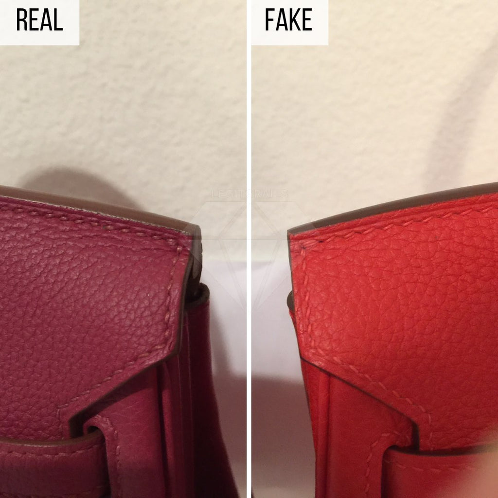 how to recognize a real Hermès from a fake ?