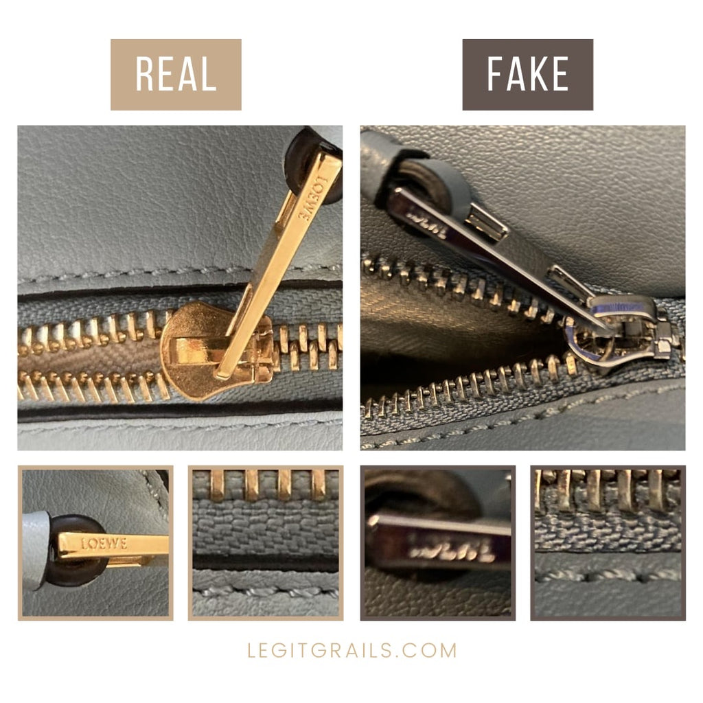 How To Spot Real Vs Fake Loewe Puzzle Bag – LegitGrails