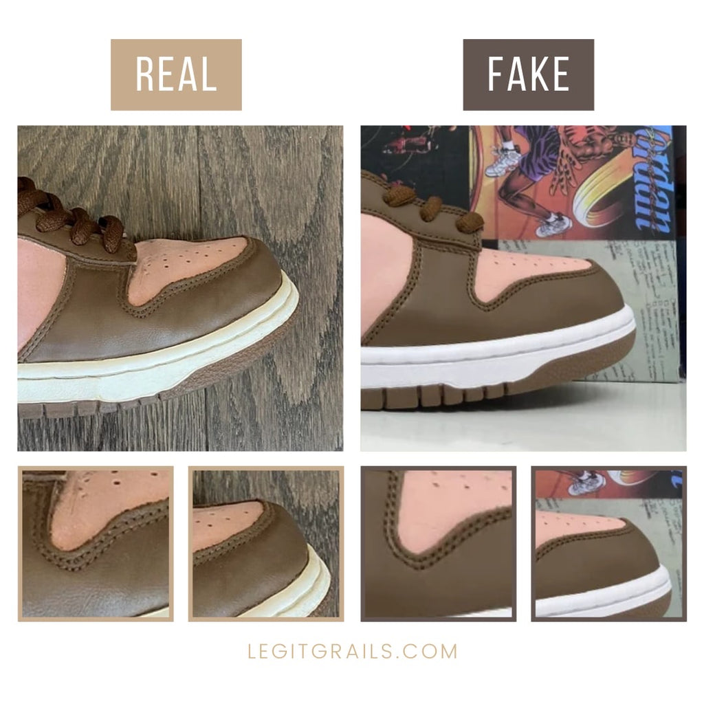 How To Spot Real Vs Fake Nike Dunk Low 