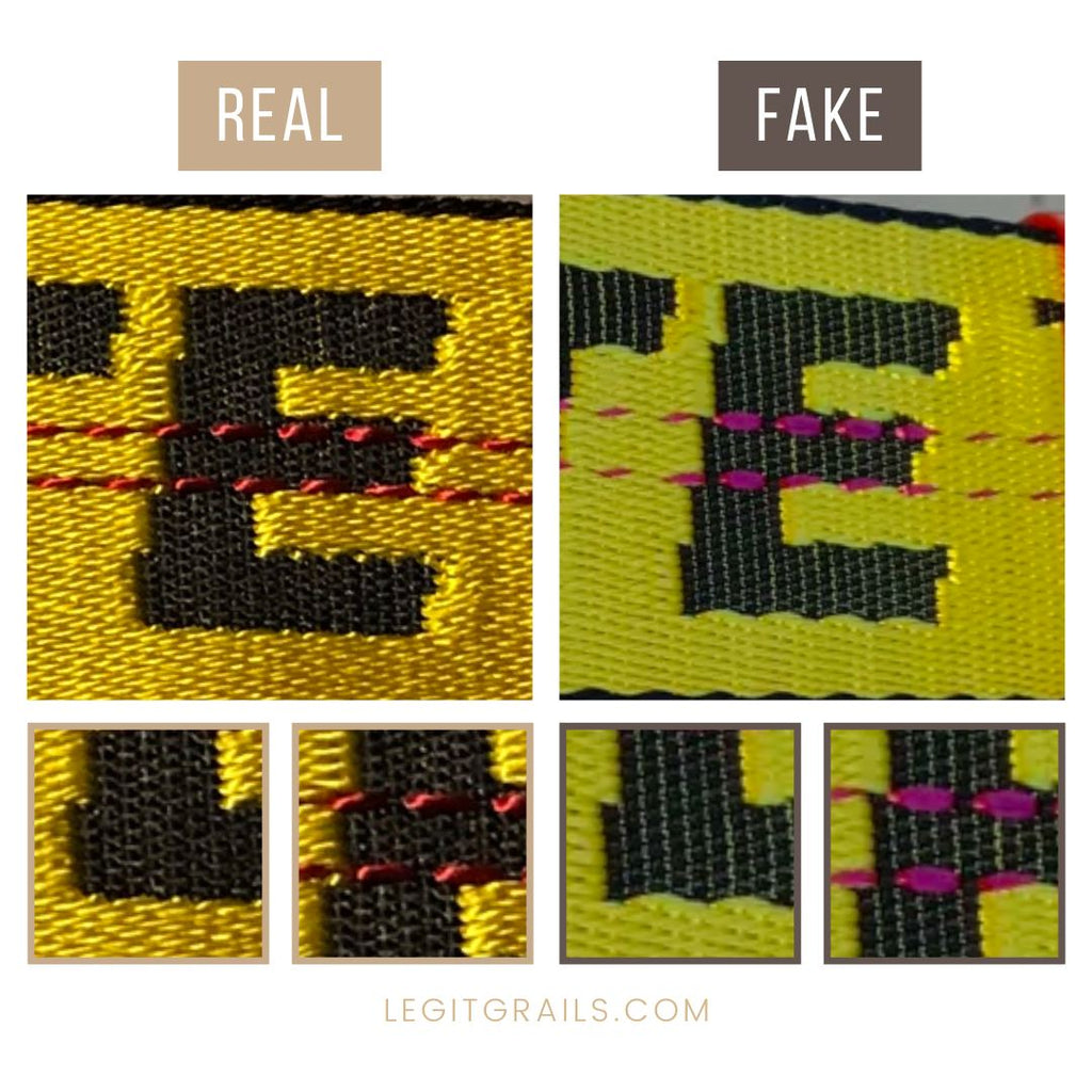 Nautisk Brun elektropositive How To Spot Fake Vs Real Off-White Belt – LegitGrails