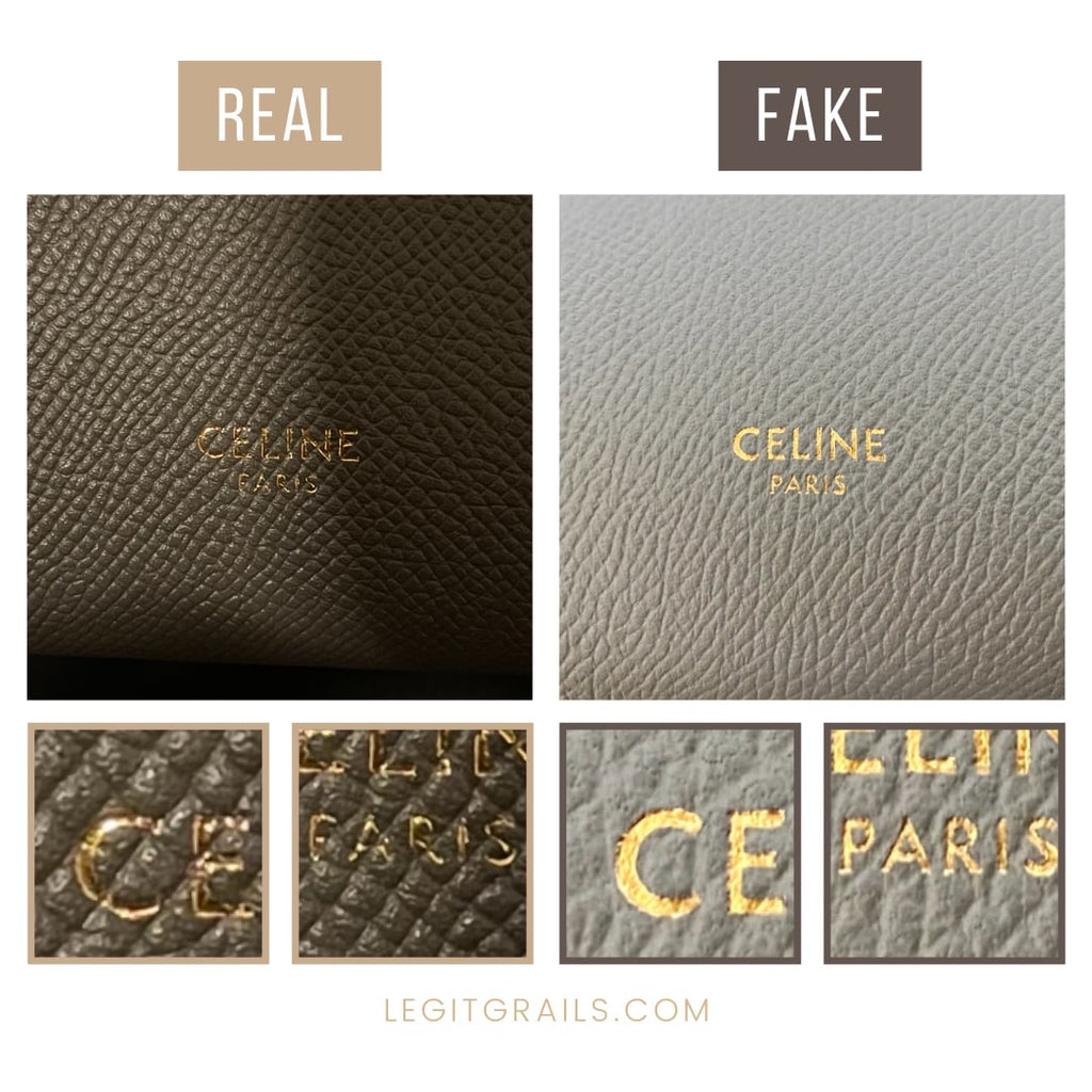 How To Spot Real Vs Fake Celine Belt Bag – LegitGrails