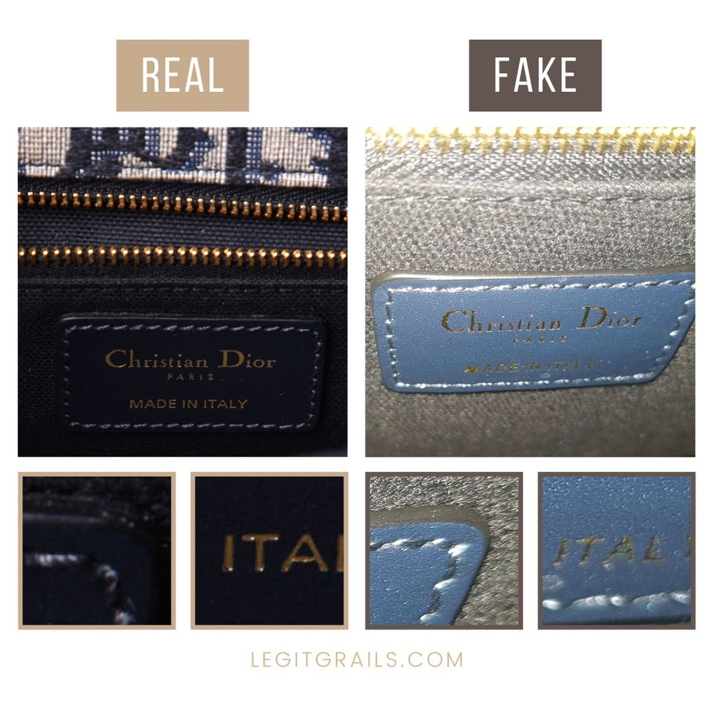 How To Spot Fake Vs Real Dior 30 Montaigne Bag – LegitGrails