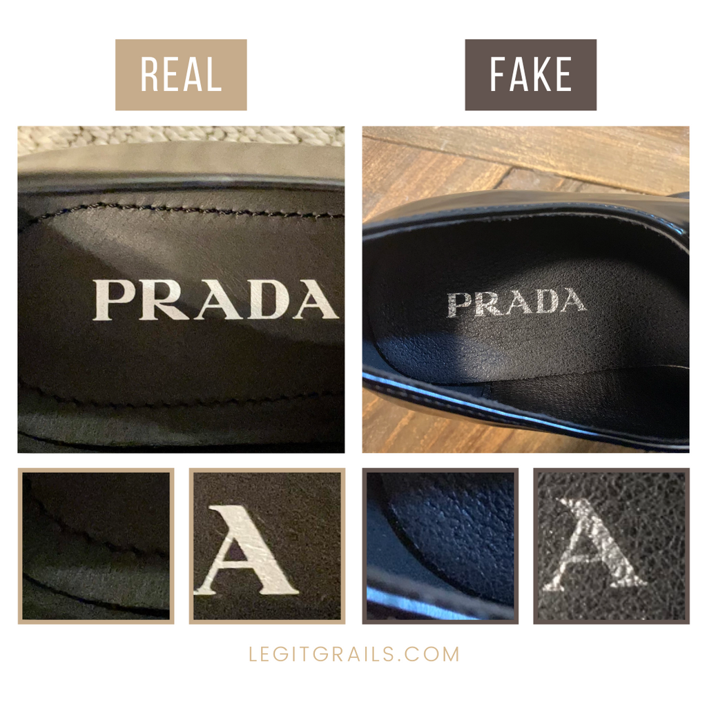 Fake Vs Real Prada Monolith Loafers