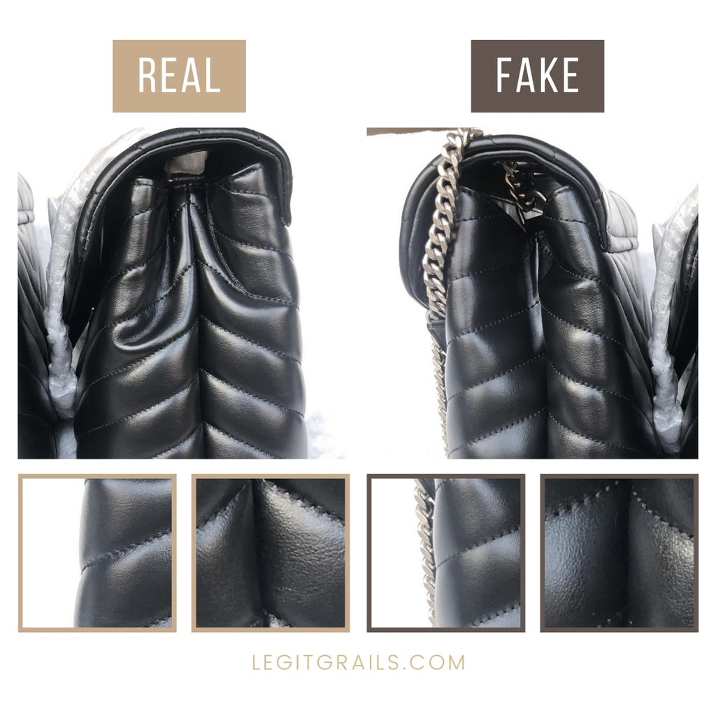 YSL Loulou Bag Real vs Fake Guide 2023: How to Spot a Fake? (Sizes + Sale +  8% Cashback) - Extrabux