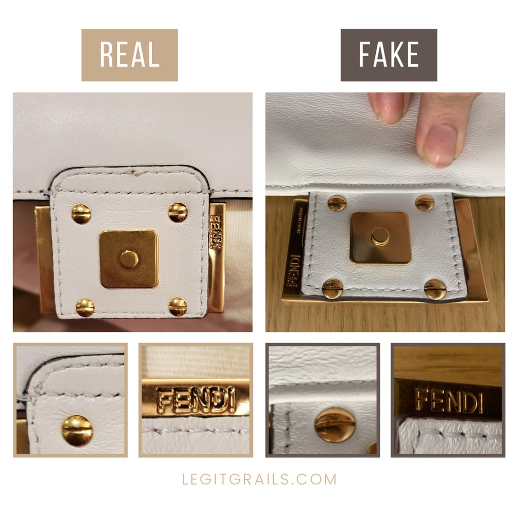 How To Spot Fake Vs Real Fendi First Bag – LegitGrails