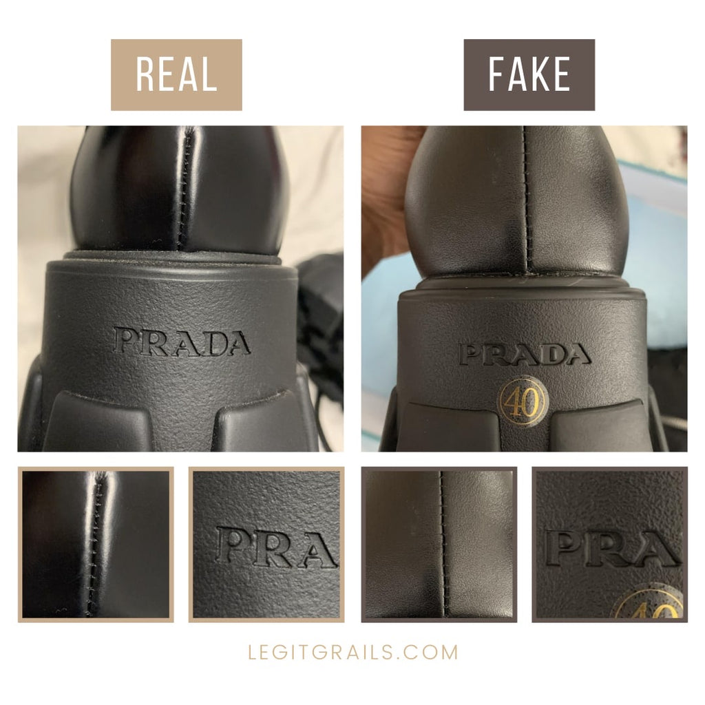 How To Spot Real Vs Fake Prada Monolith Loafers – LegitGrails