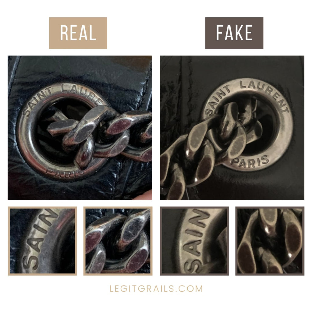 Fendi YSL NIKI Medium Bag Real VS Fake