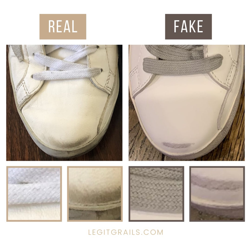 How To Spot Real Vs Fake Golden Goose Super-Star Sneakers – LegitGrails