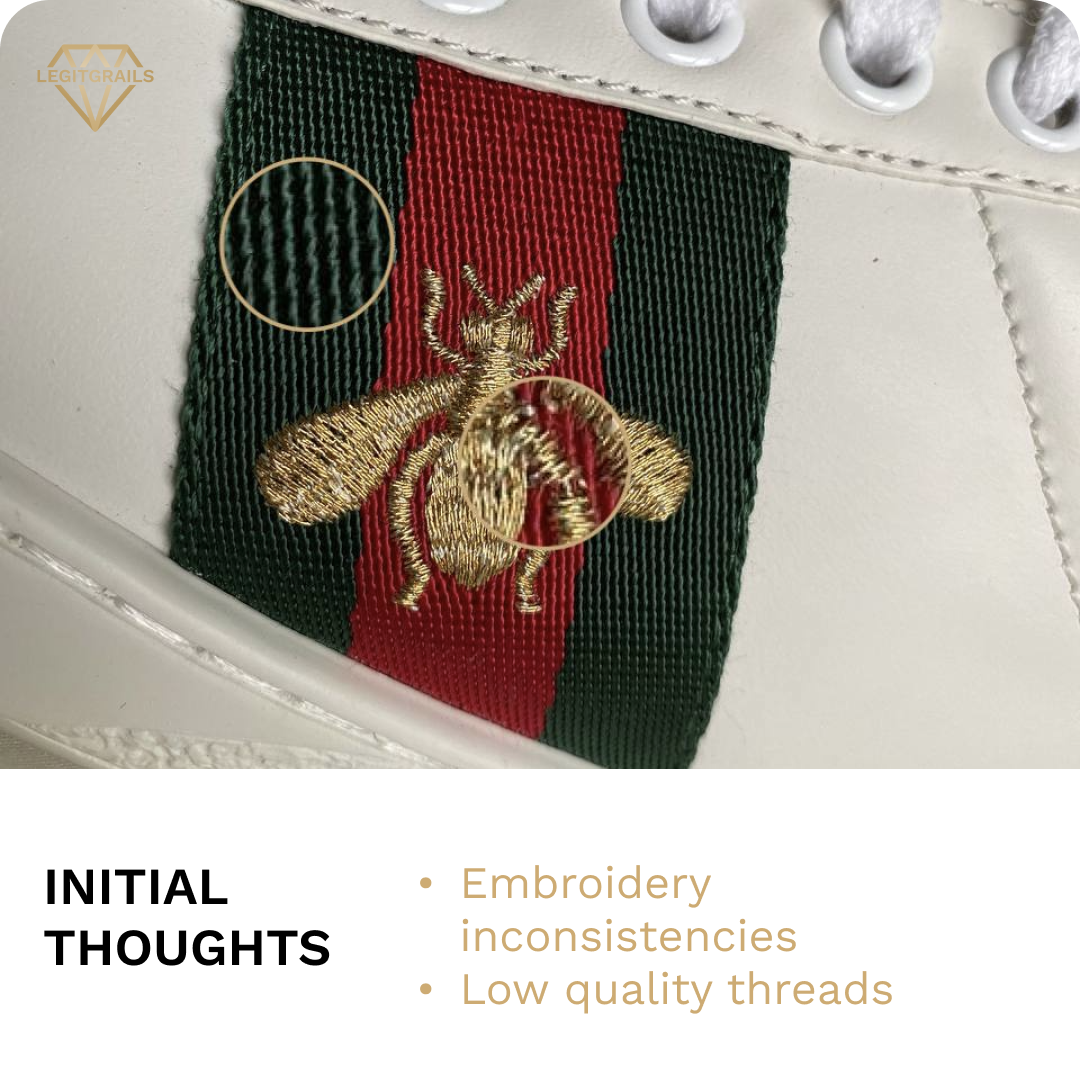 Gucci Ace Sneakers Authentication