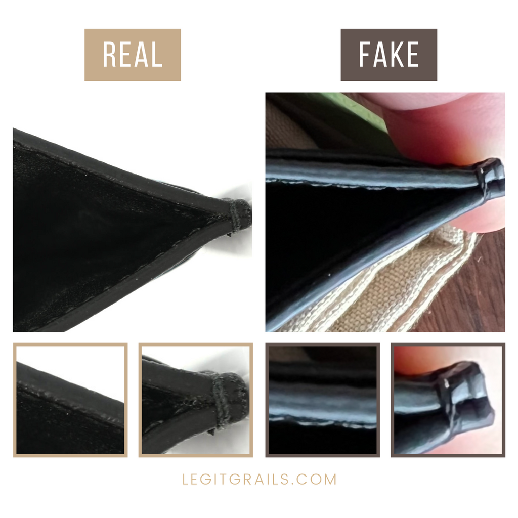 gucci zipper real vs fake