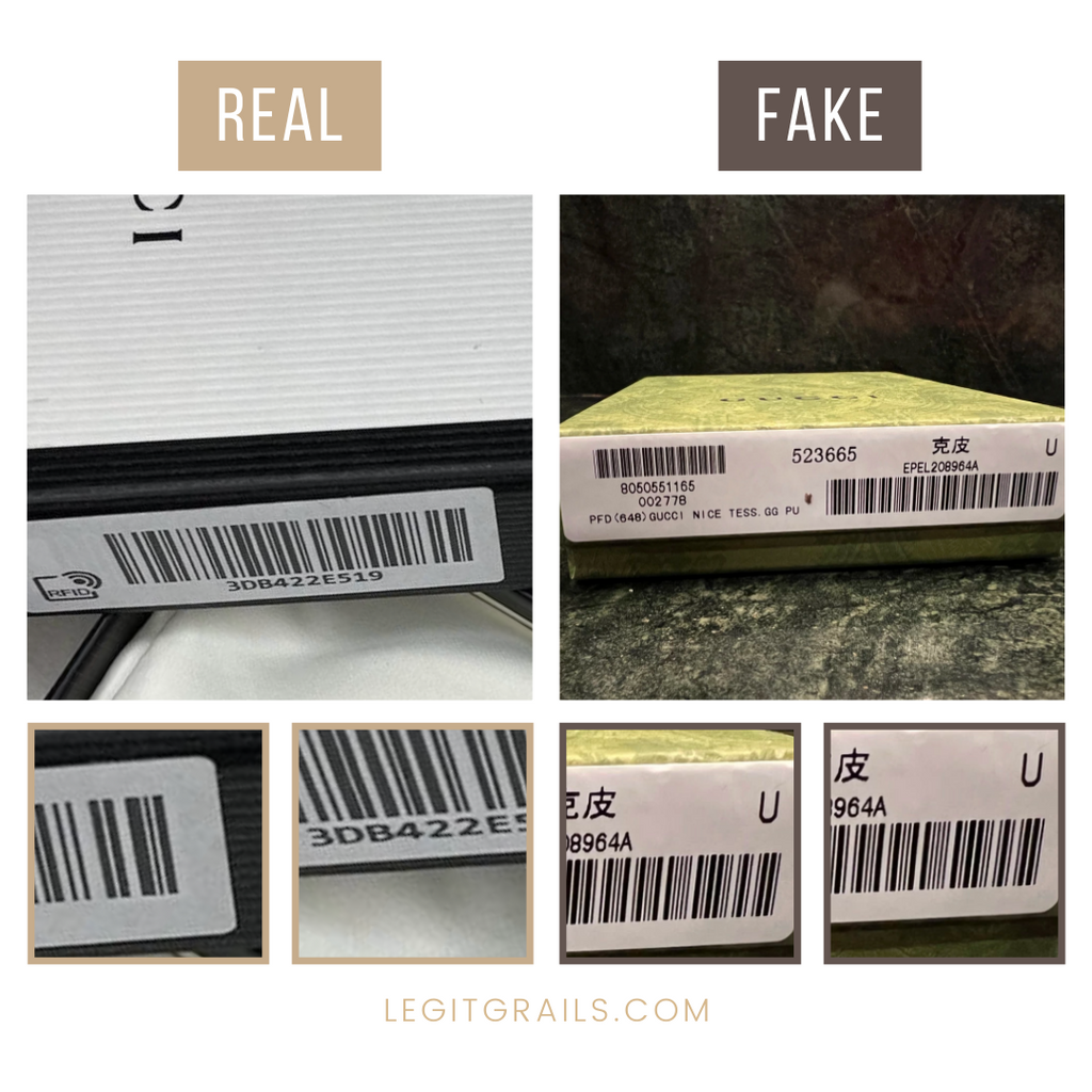 How To Spot Real Vs Fake Gucci Wallet – LegitGrails