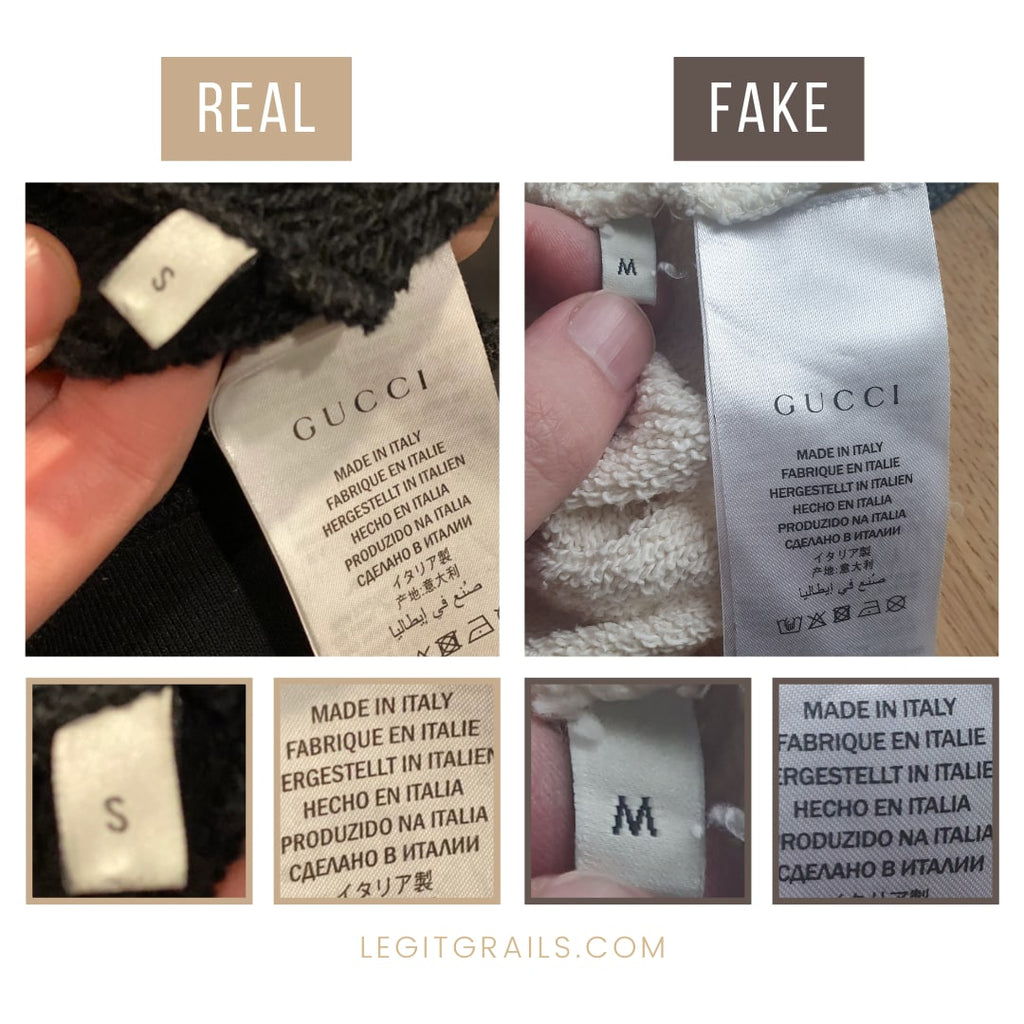 How To Spot Real Vs Fake Gucci Interlocking G Hoodie – LegitGrails