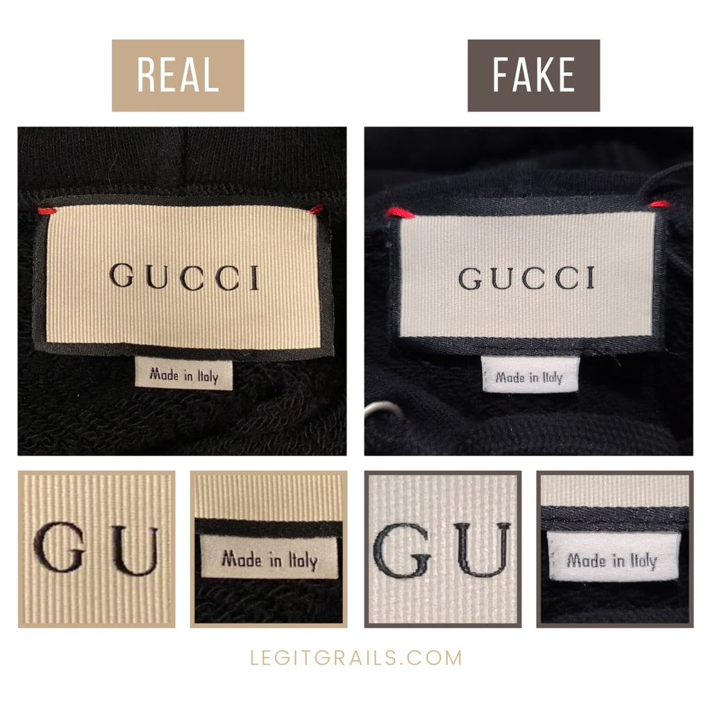 How To Spot Real Vs Fake Gucci 