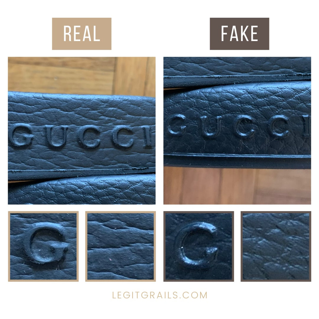 Gucci Slides Real Vs Fake