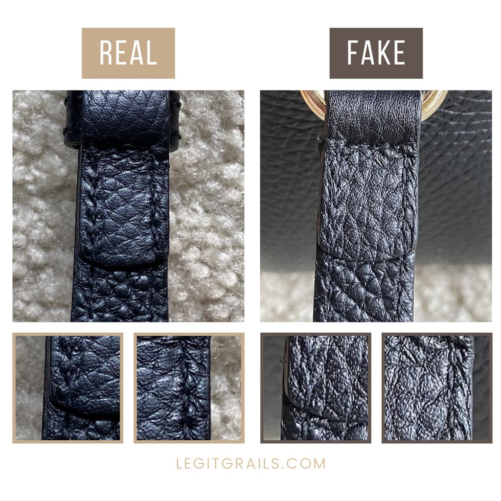 gucci zipper real vs fake