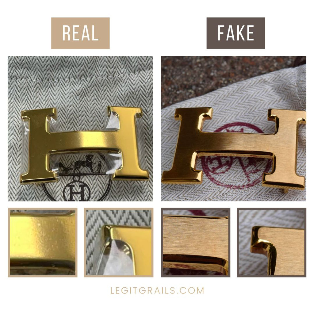 How To Spot Fake Vs Real Hermes Belt – LegitGrails