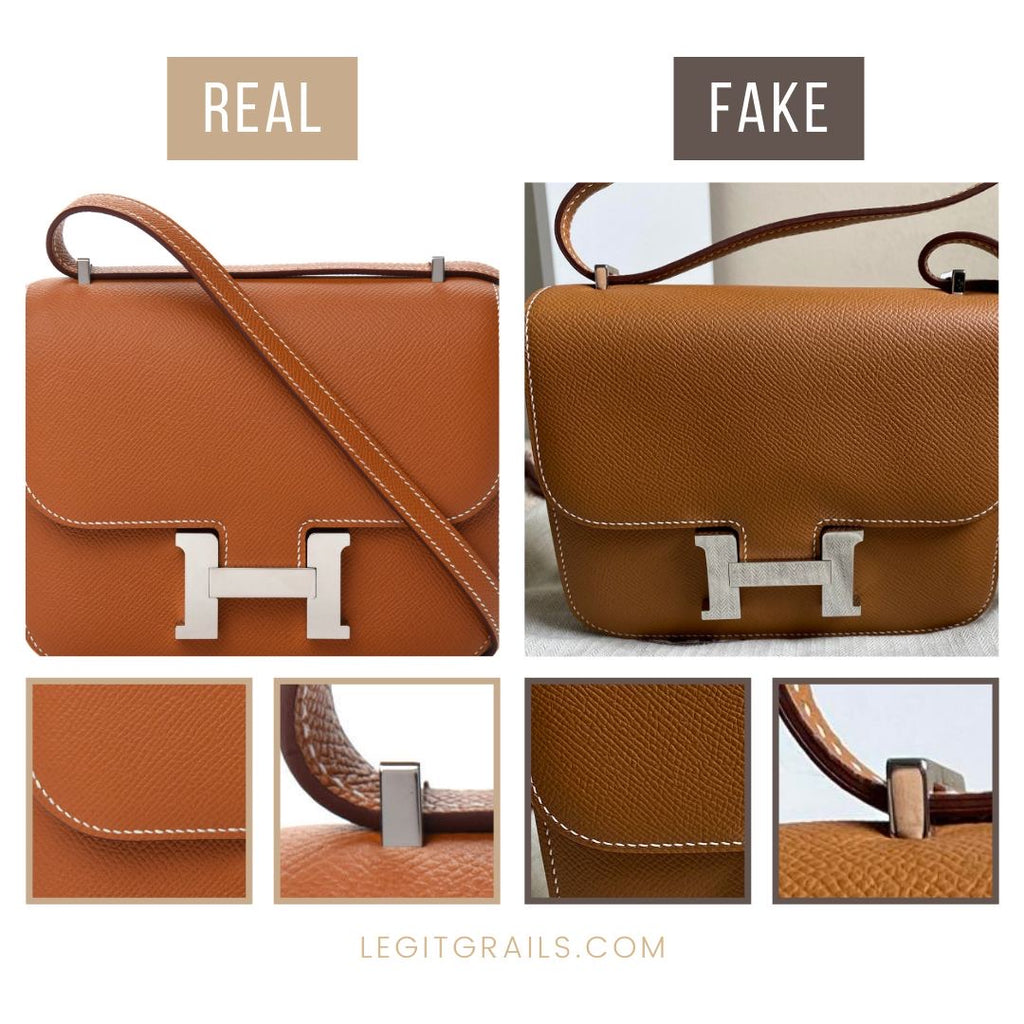 Hermès: 9 Cách Phân Biệt Túi Hermès Constance Thật Vs Giả