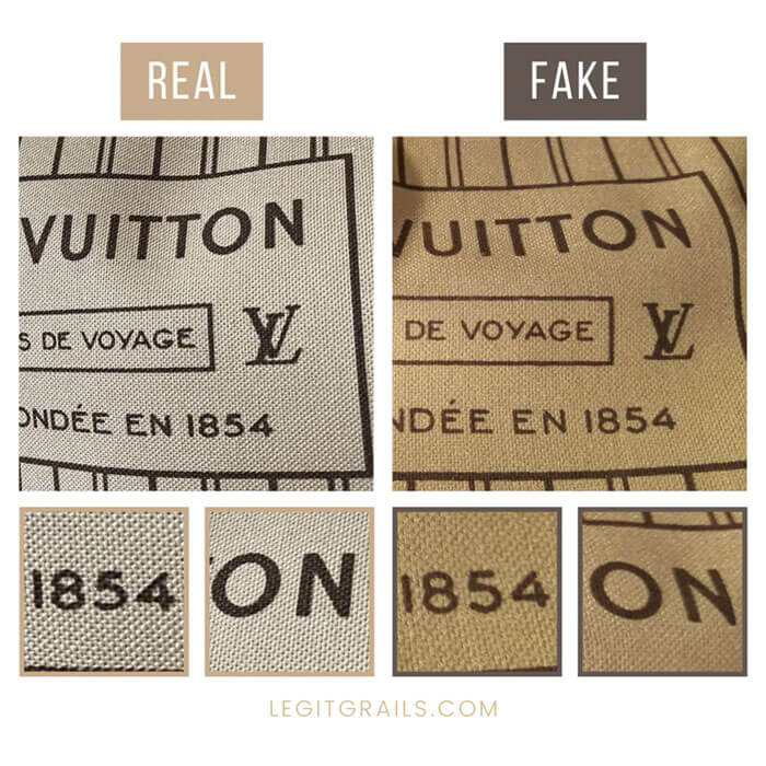 Authentic vs. Fake: Louis Vuitton Trademark Stamps - Academy by FASHIONPHILE