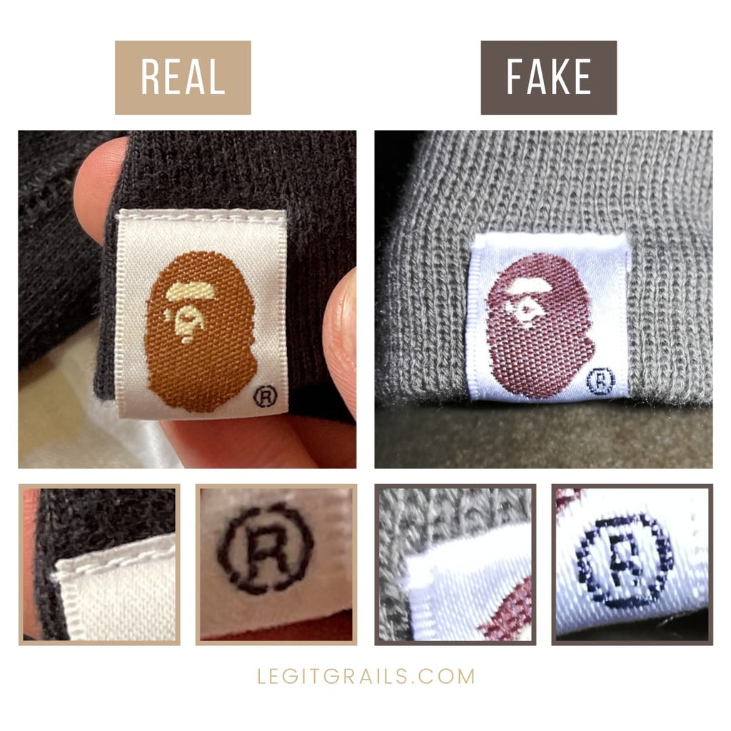 How To Spot Real Vs Fake Bape Shark Hoodie 2024 Update LegitGrails