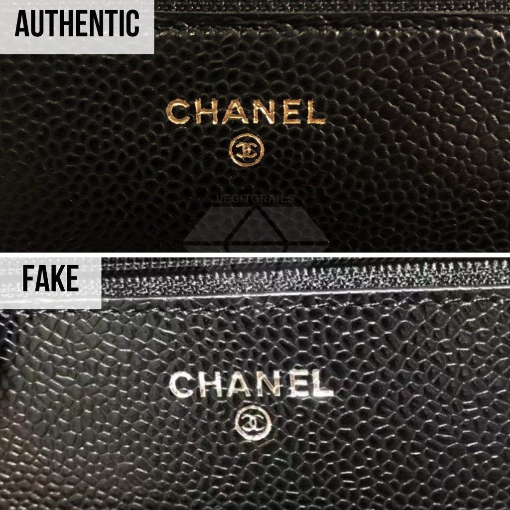 How To Spot Real Vs Fake Chanel Wallet On Chain/WOC – LegitGrails