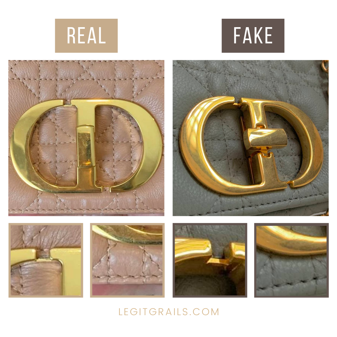 How To Spot Real Vs Fake Dior Caro Bag – LegitGrails